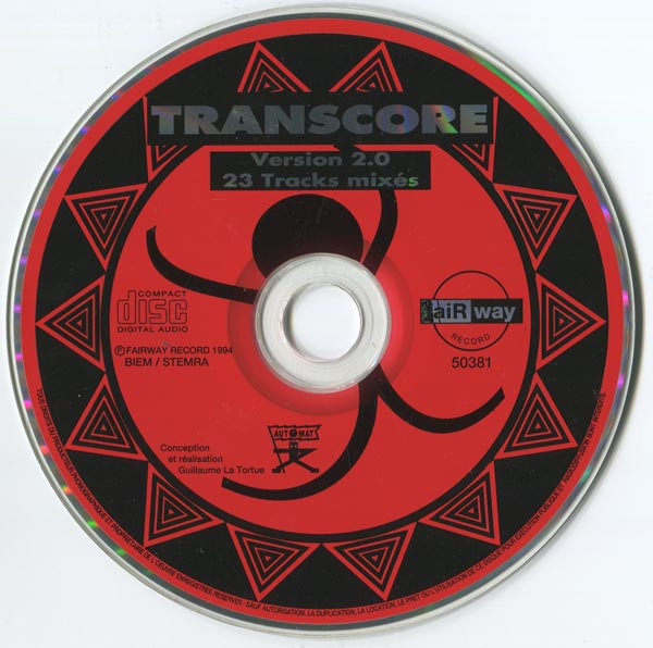 DJ Olive - Transcore Version 2.0 - 200 % X-Tatic | Fairway Record (50381) - 3