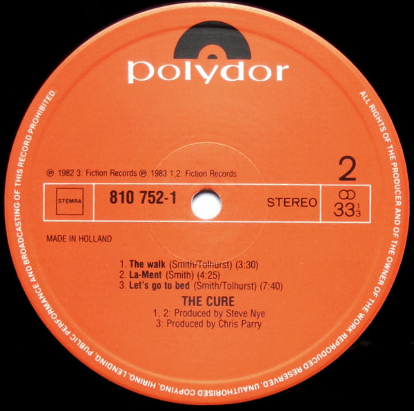 The Cure - The Walk | Polydor (810 752-1) - 4 The Cure - The Walk | Polydor (810 752-1) - 4