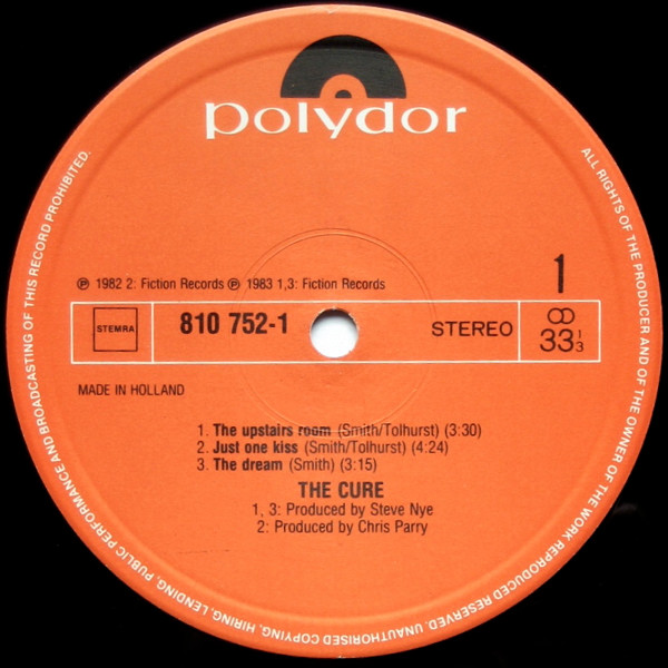 The Cure - The Walk | Polydor (810 752-1) - 3 The Cure - The Walk | Polydor (810 752-1) - 3