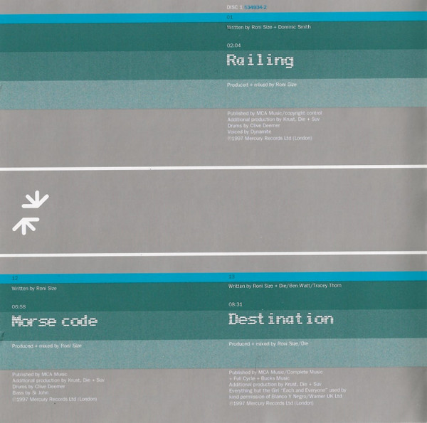 Roni Size / Reprazent - New Forms | Mercury (534 933-2) - 2 Roni Size / Reprazent - New Forms | Mercury (534 933-2) - 2