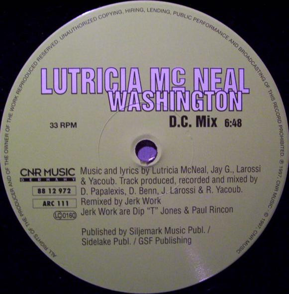 Lutricia McNeal - Washington | CNR Music Germany (88 12 972) - 2 Lutricia McNeal - Washington | CNR Music Germany (88 12 972) - 2