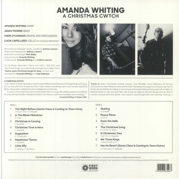 Amanda Whiting - A Christmas Cwtch | First Word Records (FW322) - 2