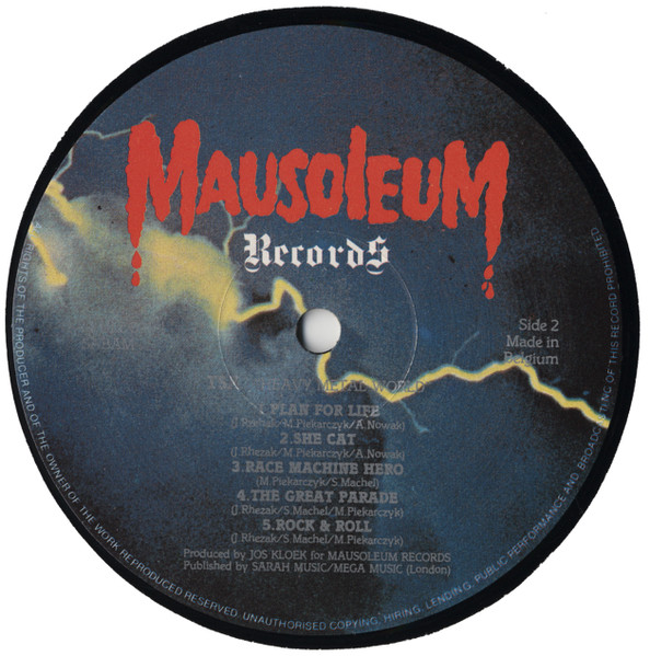 TSA - Heavy Metal World | Mausoleum Records (SKULL 8394) - 4