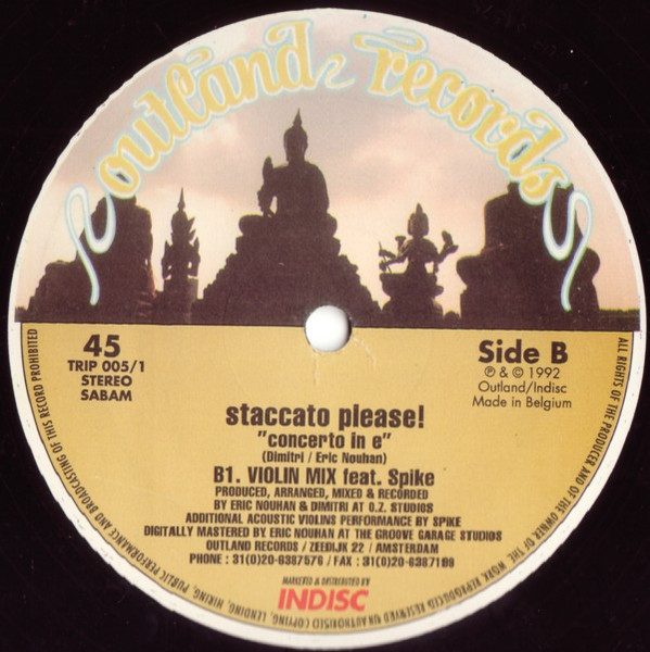 Power Of Beauty / Staccato Please! - House Of Lords / Concerto In E | Outland Records (TRIP 005) - 3 Power Of Beauty / Staccato Please! - House Of Lords / Concerto In E | Outland Records (TRIP 005) - 3