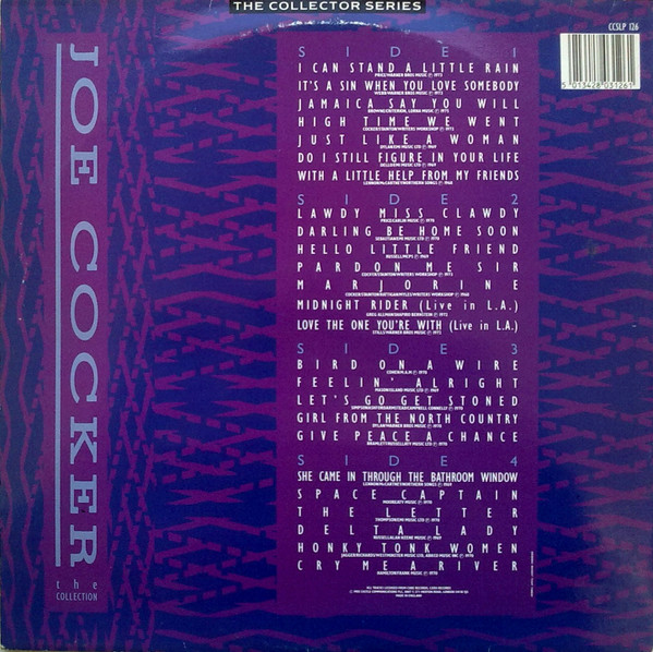 Joe Cocker - The Collection | Castle Communications (CCSLP 126) - 3 Joe Cocker - The Collection | Castle Communications (CCSLP 126) - 3