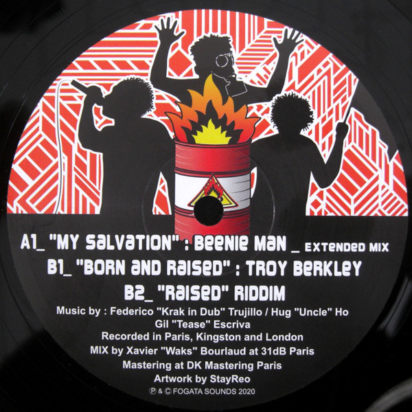 Beenie Man / Troy Berkley - My Salvation / Born And Raised | Fogata Sounds (Fogata1011)