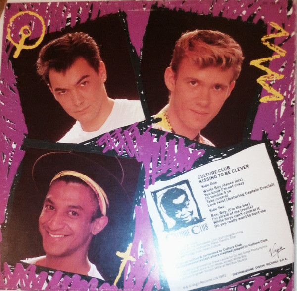 Culture Club - Kissing To Be Clever | Virgin (VIL 12232) - main Culture Club - Kissing To Be Clever | Virgin (VIL 12232) - main