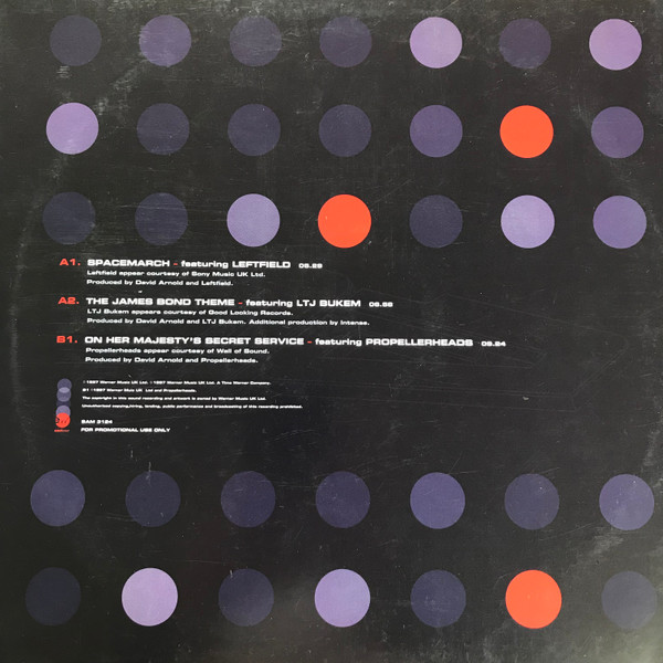 David Arnold - Shaken And Stirred Club Sampler: The David Arnold James Bond Project | EastWest (SAM 3124) - 2