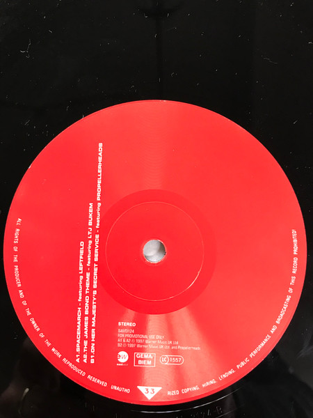 David Arnold - Shaken And Stirred Club Sampler: The David Arnold James Bond Project | EastWest (SAM 3124) - 3