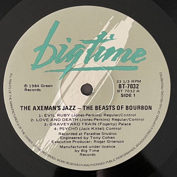 The Beasts Of Bourbon - The Axeman's Jazz LP | Big Time (BT-7032) - 3 The Beasts Of Bourbon - The Axeman's Jazz LP | Big Time (BT-7032) - 3