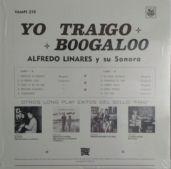 Alfredo Linares Y Su Sonora - Yo Traigo Boogaloo | Vampi Soul (VAMPI 210) - 3 Alfredo Linares Y Su Sonora - Yo Traigo Boogaloo | Vampi Soul (VAMPI 210) - 3