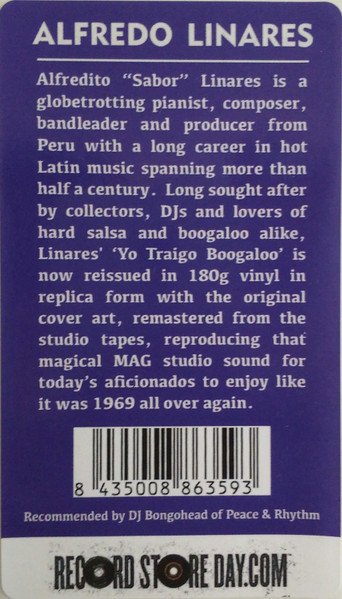 Alfredo Linares Y Su Sonora - Yo Traigo Boogaloo | Vampi Soul (VAMPI 210) - 4 Alfredo Linares Y Su Sonora - Yo Traigo Boogaloo | Vampi Soul (VAMPI 210) - 4