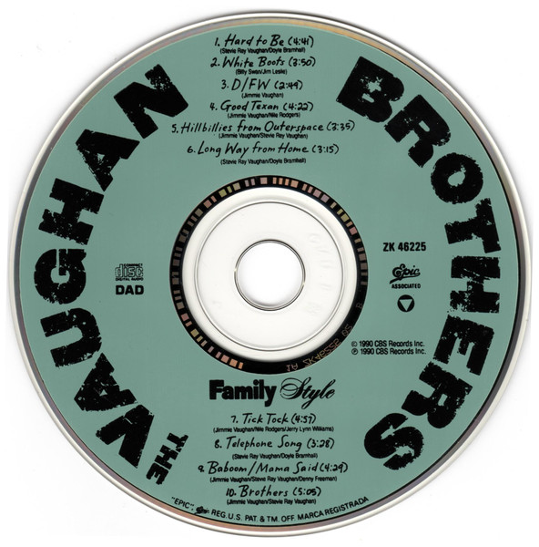 The Vaughan Brothers - Family Style | Epic Associated (ZK 46225) - 3 The Vaughan Brothers - Family Style | Epic Associated (ZK 46225) - 3