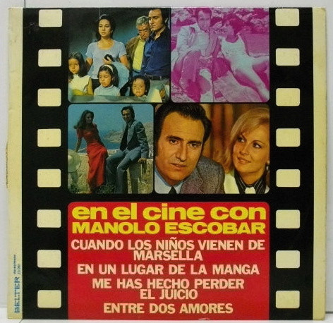Manolo Escobar - En El Cine Con | Belter (23.061)