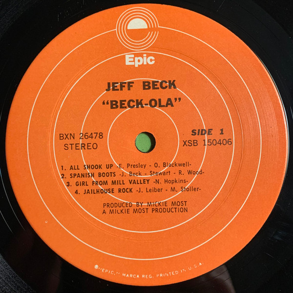 Jeff Beck - Beck-Ola | Epic (BXN 26478) - 3