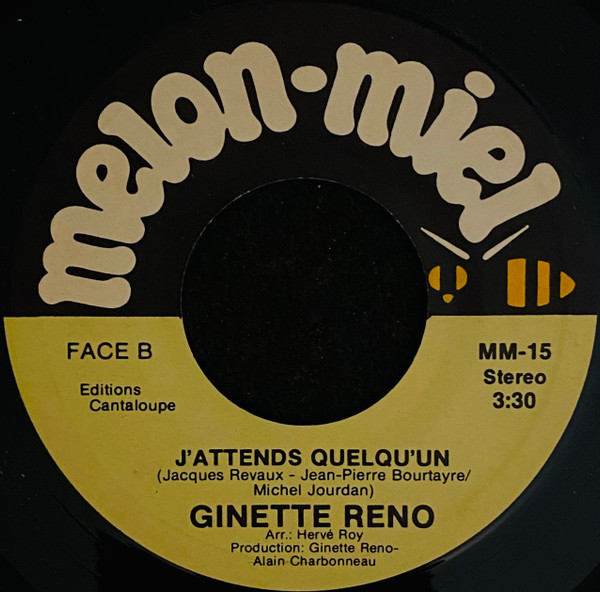 Ginette Reno - C'est Beaucoup Mieux Comme Ça (7") [Vinyl] | Melon-Miel (MM-15) - 2