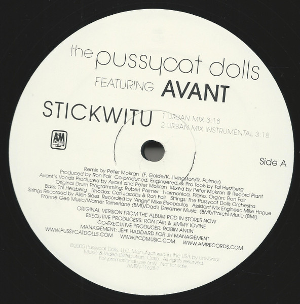 The Pussycat Dolls - Stickwitu (Urban Mix) | A&M Records (AMRR-11628-1)