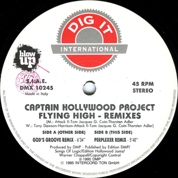 Captain Hollywood Project - Flying High- Remixes | Dig It International (DMX 10245) - 2 Captain Hollywood Project - Flying High- Remixes | Dig It International (DMX 10245) - 2