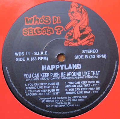 Happyland - You Can Keep Push Me Around Like That | Who's Di Selecta? (WDS 11) - main Happyland - You Can Keep Push Me Around Like That | Who's Di Selecta? (WDS 11) - main