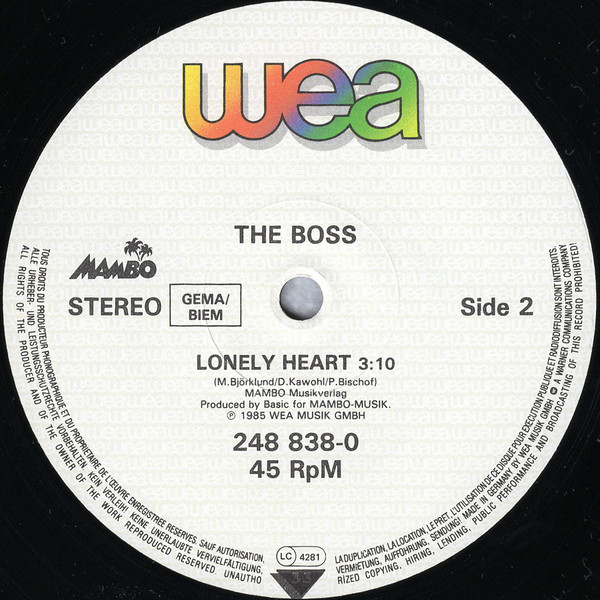 The Boss - Dancing In The USA (Medley) | WEA (248 838-0) - 4