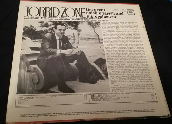 Chico O'Farrill And His Orchestra - Torrid Zone | Columbia (EX 5113) - 2 Chico O'Farrill And His Orchestra - Torrid Zone | Columbia (EX 5113) - 2