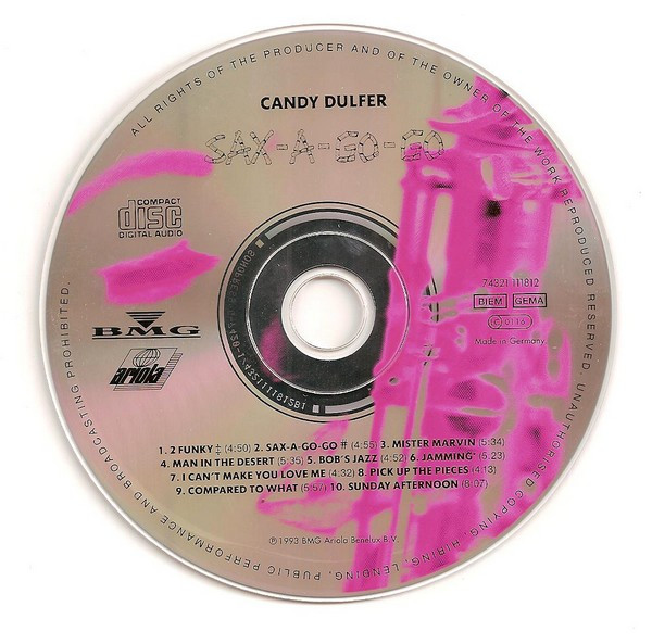 Candy Dulfer - Sax-A-Go-Go | Ariola (74321 111812) - 3
