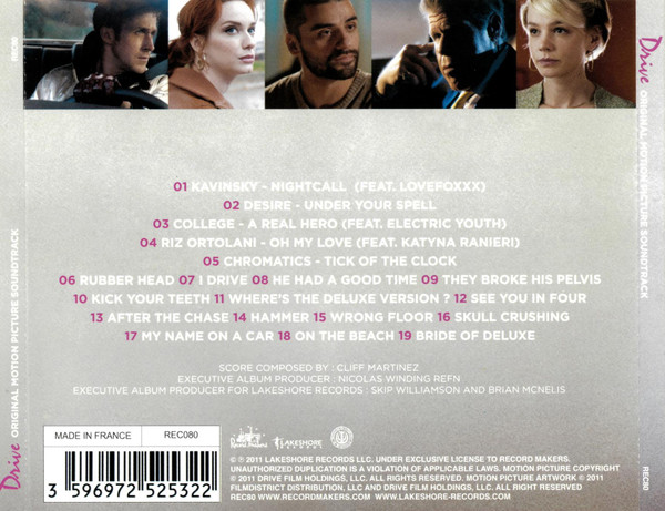 Cliff Martinez - Drive (Original Motion Picture Soundtrack) | Record Makers (REC80) - 2