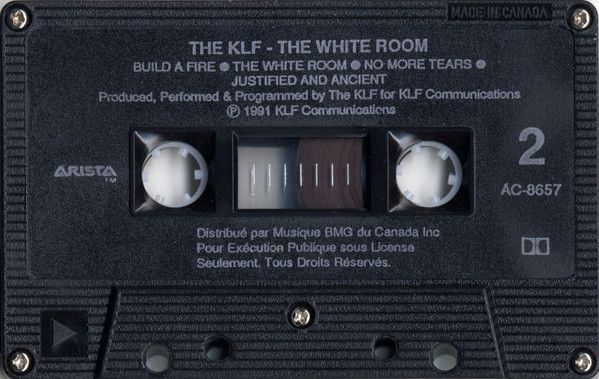 The KLF - The White Room | Arista (AC-8657) - 4 The KLF - The White Room | Arista (AC-8657) - 4