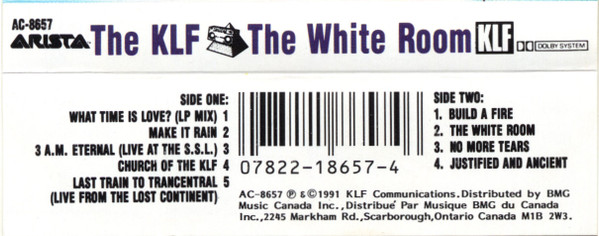 The KLF - The White Room | Arista (AC-8657) - 2 The KLF - The White Room | Arista (AC-8657) - 2