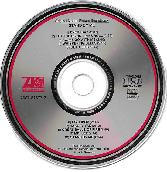 Various - Stand By Me (Original Motion Picture Soundtrack) | Atlantic (7567-81677-2) - 3