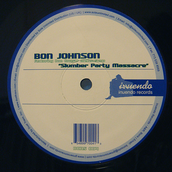 Bon Johnson - Slumber Party Massacre | Inuendo (BONS004) - main