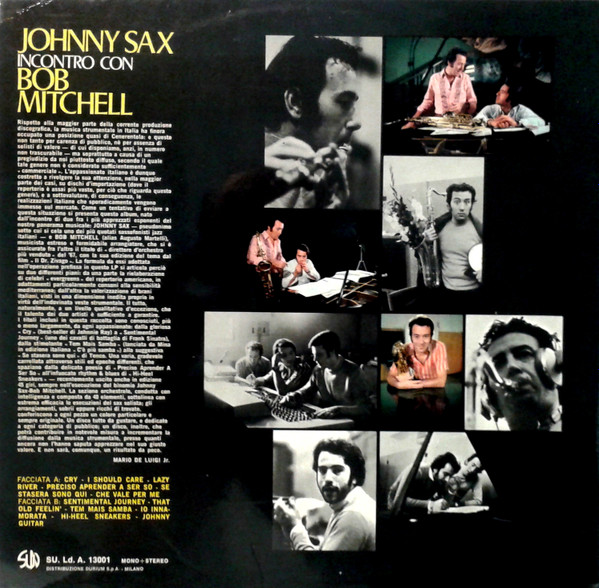 Johnny Sax - Incontro Con Bob Mitchell | Sun (SU. Ld. A. 13001) - 2 Johnny Sax - Incontro Con Bob Mitchell | Sun (SU. Ld. A. 13001) - 2