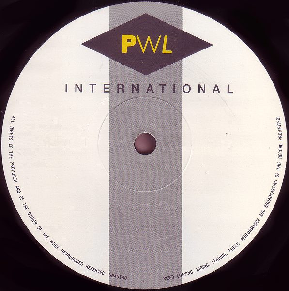 Undercover - Never Let Her Slip Away (Club Remix) | PWL International (1154) - 2 Undercover - Never Let Her Slip Away (Club Remix) | PWL International (1154) - 2