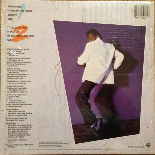 Marcus Miller - Marcus Miller | Warner Bros. Records (9 25074-1) - 2 Marcus Miller - Marcus Miller | Warner Bros. Records (9 25074-1) - 2