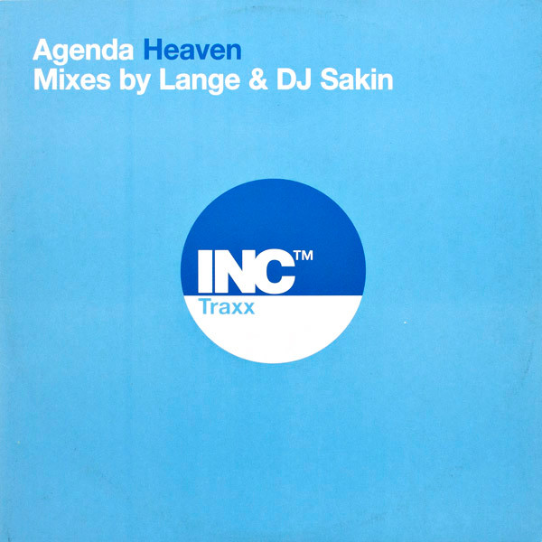 Agenda - Heaven (Mixes By Lange & DJ Sakin) | INCredible (INCRL 16LP) - main Agenda - Heaven (Mixes By Lange & DJ Sakin) | INCredible (INCRL 16LP) - main
