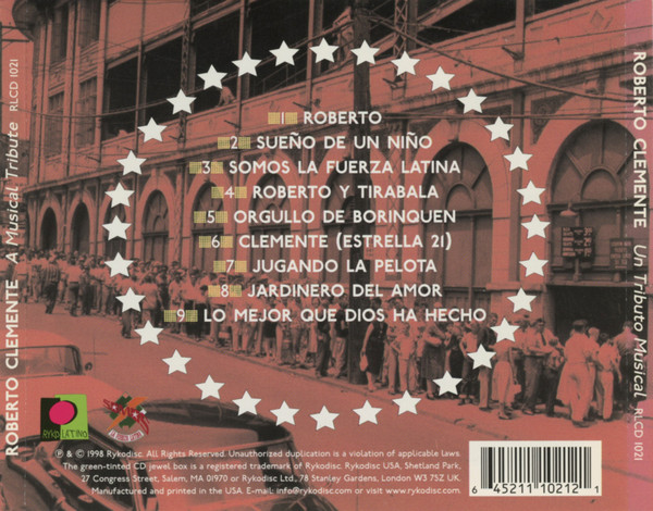 Somos 21 - Roberto Clemente Un Tributo Musical | Ryko Latino (RLCD 1021) - 4 Somos 21 - Roberto Clemente Un Tributo Musical | Ryko Latino (RLCD 1021) - 4