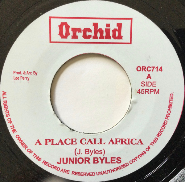 Junior Byles - A Place Call Africa | Orchid (ORC 714) - 2