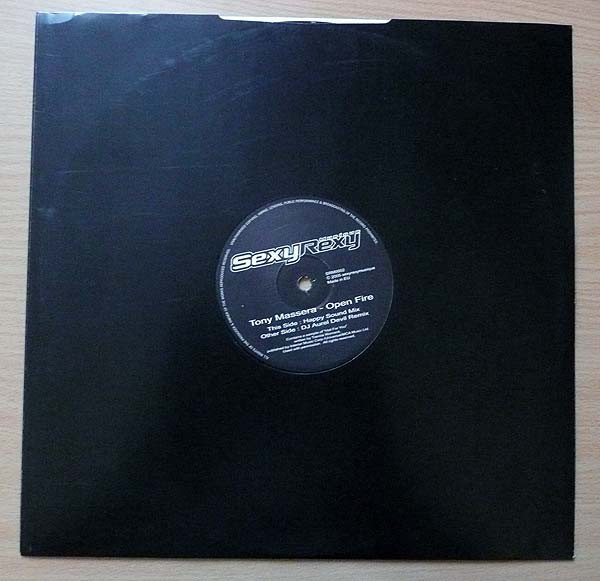 Tony Massera - Open Fire | Sexy Rexy Musique (SRM0002) - 4