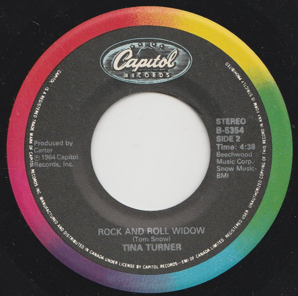 Tina Turner - What's Love Got To Do With It (7") [Vinyl] | Capitol Records (B-5354) - 2