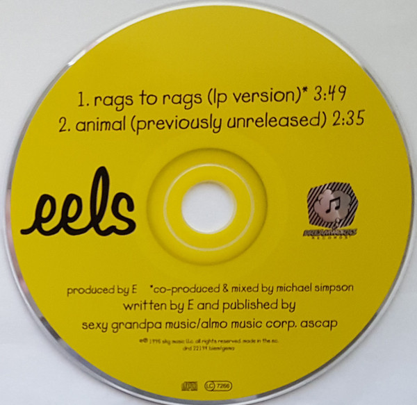 Eels - Rags To Rags | DreamWorks Records (DRD 22194) - 3