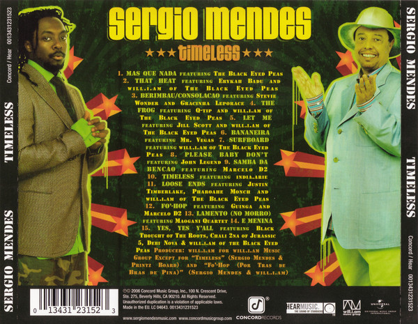 Sérgio Mendes - Timeless | Concord Records (0013431231523) - 2