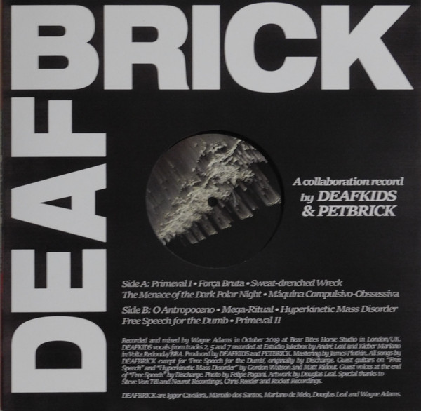 Deaf Kids & PETBRICK Presents DEAFBRICK - DEAFBRICK | Rocket Recordings (LAUNCH195) - 4