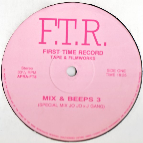 Various - Mix & Beeps 3 - Beeps | F.T.R. - First Time Record Tape & Filmworks (APRA-FT8)
