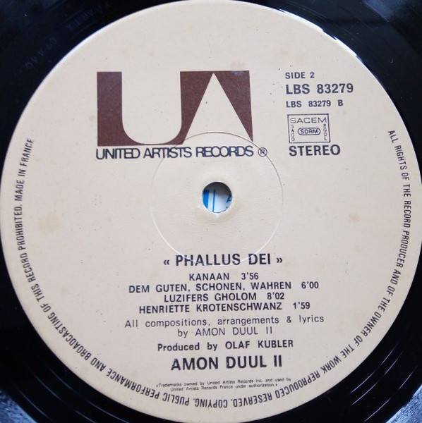 Amon Düül II - Phallus Dei | Liberty (LBS 83279) - 4 Amon Düül II - Phallus Dei | Liberty (LBS 83279) - 4