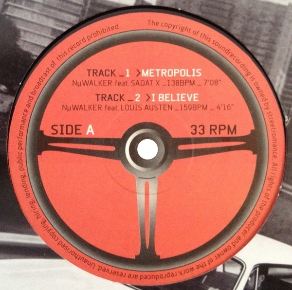Nµwalker - Metropolis | Streetromance (SR001MV) - main