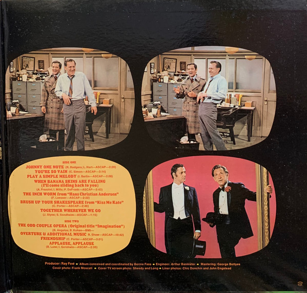 Tony Randall And Jack Klugman - The Odd Couple Sings | London Records (XPS 903) - 3