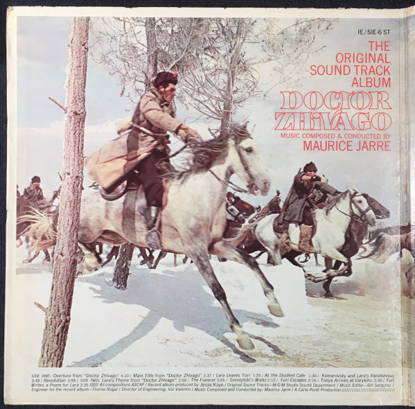 Maurice Jarre - Doctor Zhivago Original Soundtrack Album | MGM Records (SWAE-90620) - 2