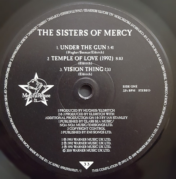 The Sisters Of Mercy - Greatest Hits Volume One - A Slight Case Of Overbombing | Merciful Release (0190295695071) - 4 The Sisters Of Mercy - Greatest Hits Volume One - A Slight Case Of Overbombing | Merciful Release (0190295695071) - 4