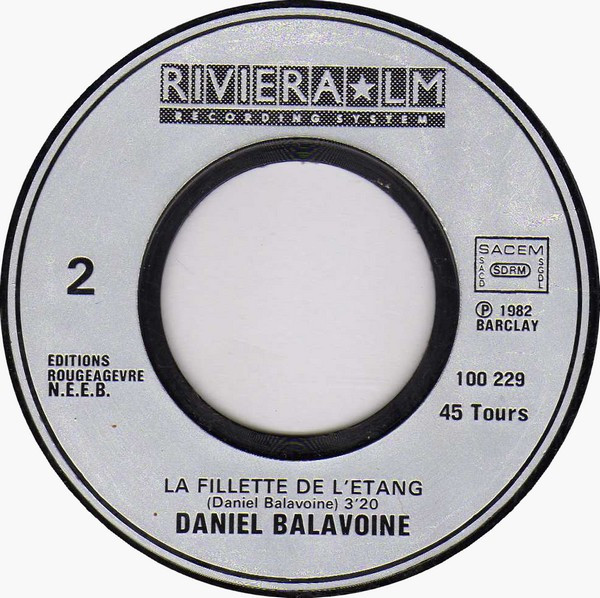 Daniel Balavoine - Vivre Ou Survivre | Riviera LM Recording System (100 229) - 4