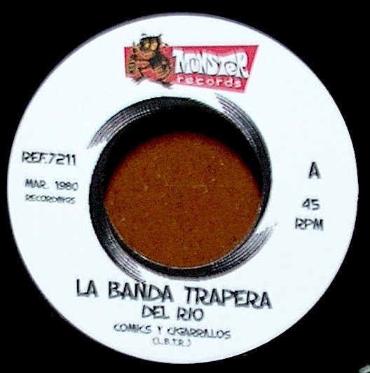 La Banda Trapera Del Rio - Comics Y Cigarrillos / La Paja De Diego | Munster Records (7211) - 3 La Banda Trapera Del Rio - Comics Y Cigarrillos / La Paja De Diego | Munster Records (7211) - 3